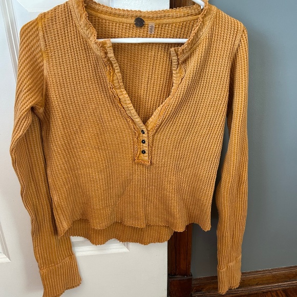 Free people colt thermal Henley nwt - Picture 1 of 2